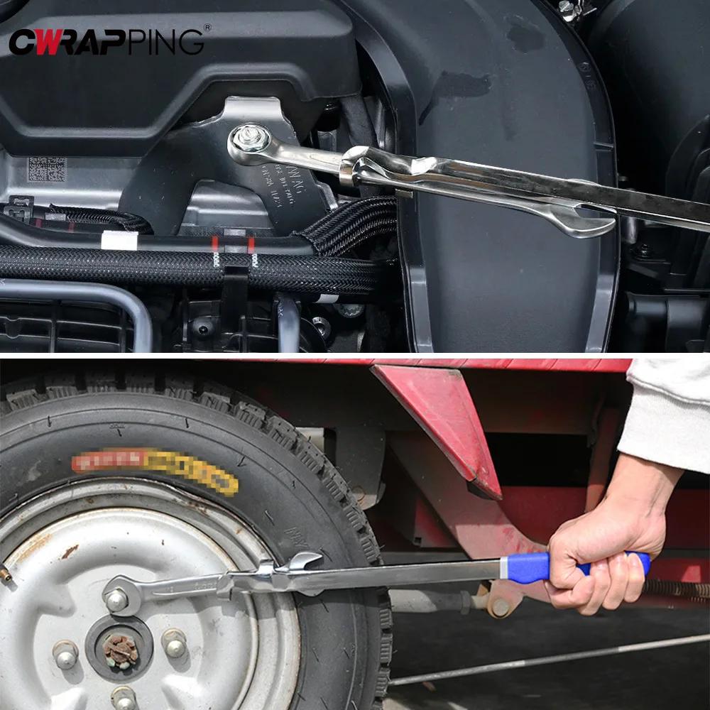 Repair Tools Wrench Extender Retractable Tool Bar Suitable for Car Replacing and Disassembling Wheels Air Conditioning Main Unit
