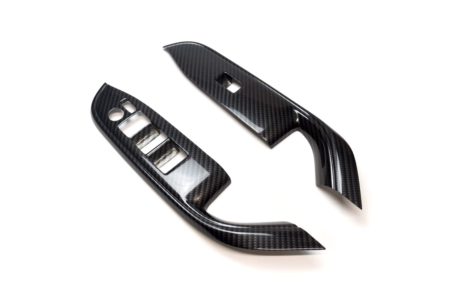 

SecondStage Toyota 90 Series Front PWSW Digital Carbon Fiber T658DCB Noah/Voxy (Door Switch) Panel, Look,