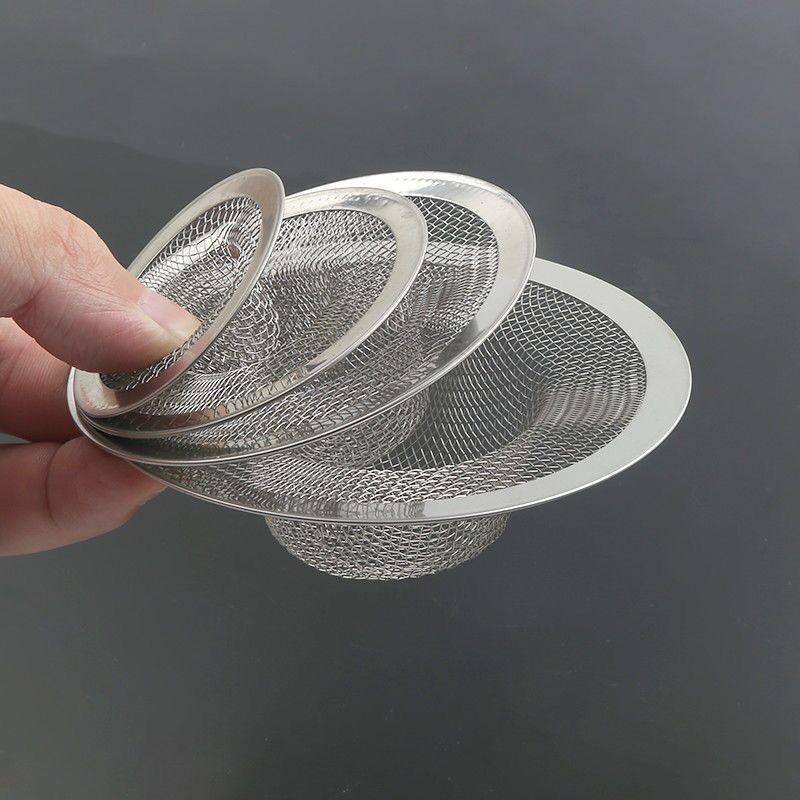 1Pc Edelstahl Küche Wasser Waschbecken Filter Bad Ablauf Filter Net Dusche Haar Fänger Stopper Küche Zubehör