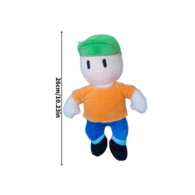 Cute Cartoon Panda Superman Plush Toy For Kids, Short-haired Stuffed Animal Doll