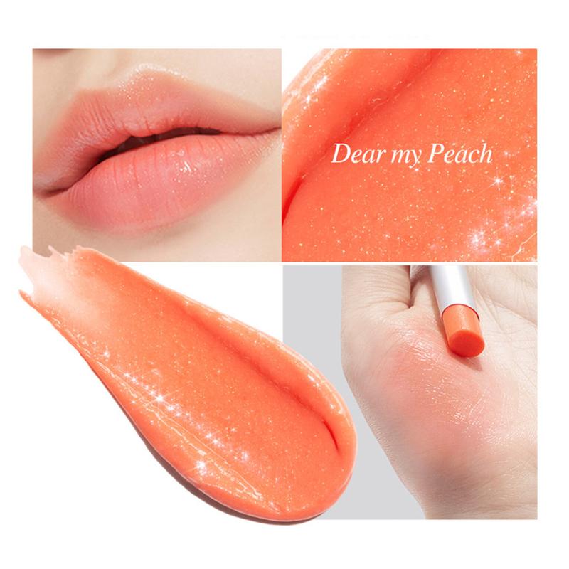 

GLINT BY VDIVOV Блеск-бальзам для губ 3г 3 цвета 03 Dear My Peach