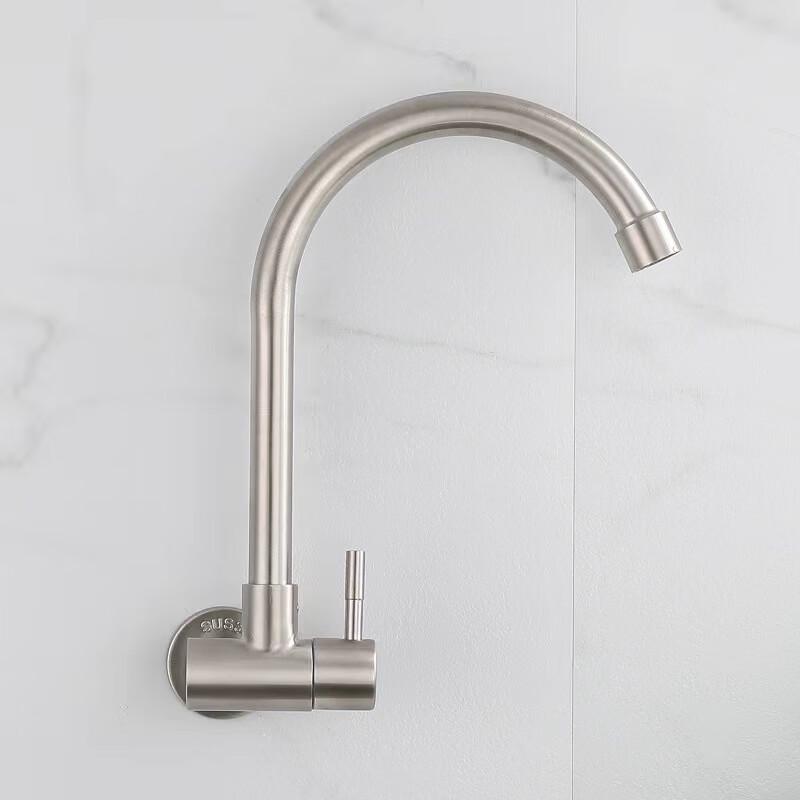 Wall-Mounted Single Cold Water Faucet