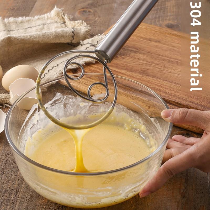 Ruční cívkový dánský olej-mouka míchání a šlehání těsta mixér