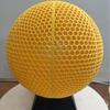 3D Printed Hollow-Out High Elasticity Basketball Indoor Outdoor Training Non-Inflatable Microfiber Sports Ball