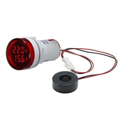 Compact Digital Meter Digital Voltage Indicator For Industrial Use Clear Measurement Compact Design High Brightness Display