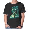 Unisex Crew Neck T-Shirt Daughter Of Darkness Shadowheart Graphic Short Sleeve Casual Tee