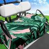 Leaf Pattern Golf Cart Seat Towel Blanket Benches Seat Protector Universal Golf Car Seat Cover Easy Installation