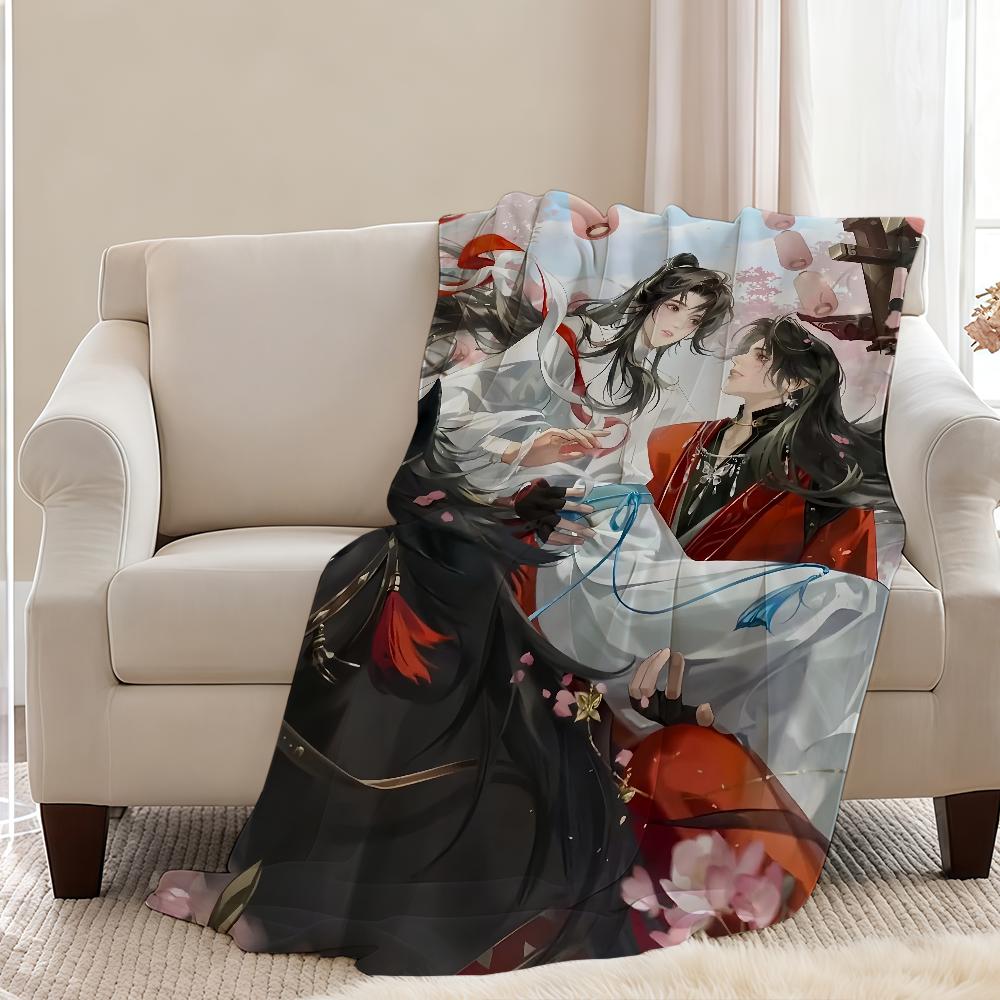 Heaven Officials Blessing Blanket Throw Super Cosy Plush Living Room Sofa Couch Childish Birthday Gifts