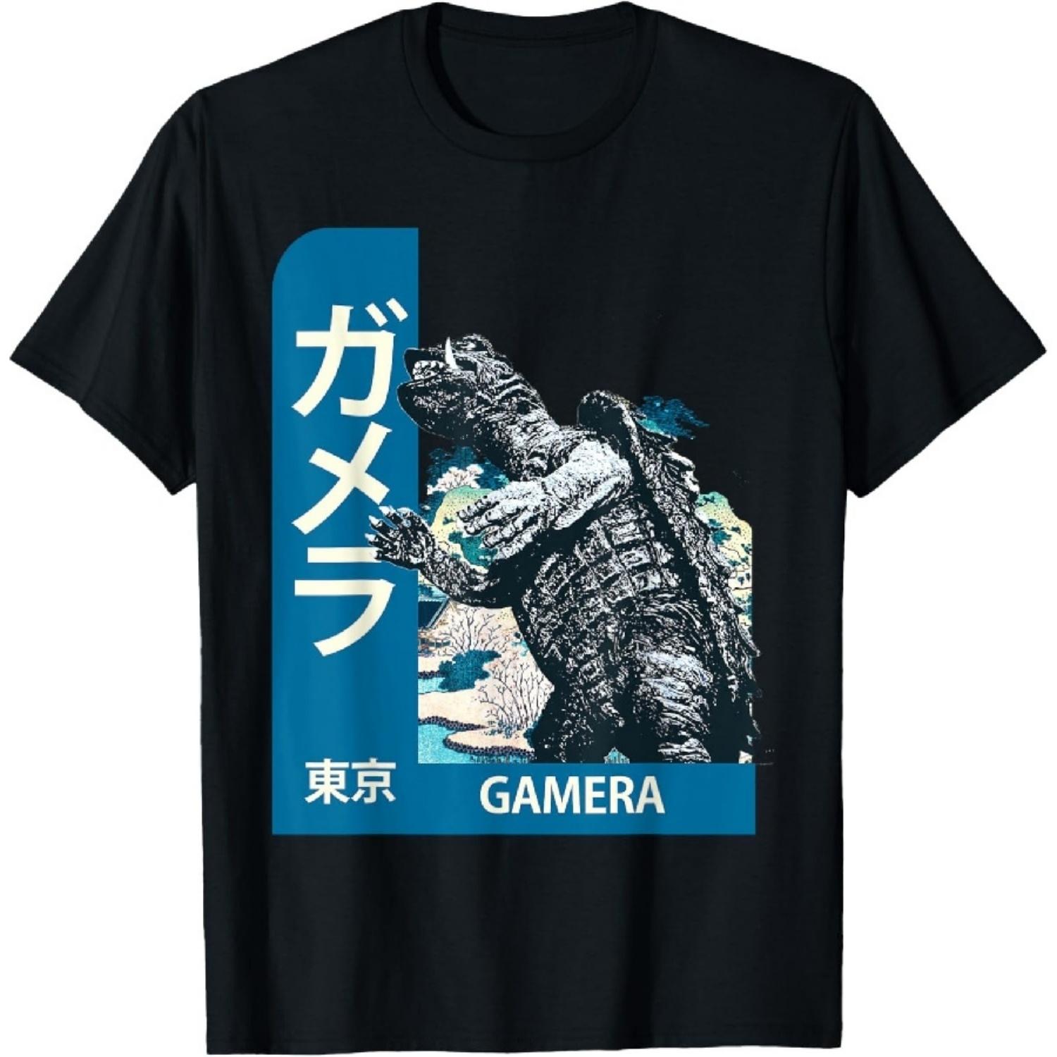 

Gamera Vintage Retro Graphic T-Shirt XXXXXL чорний