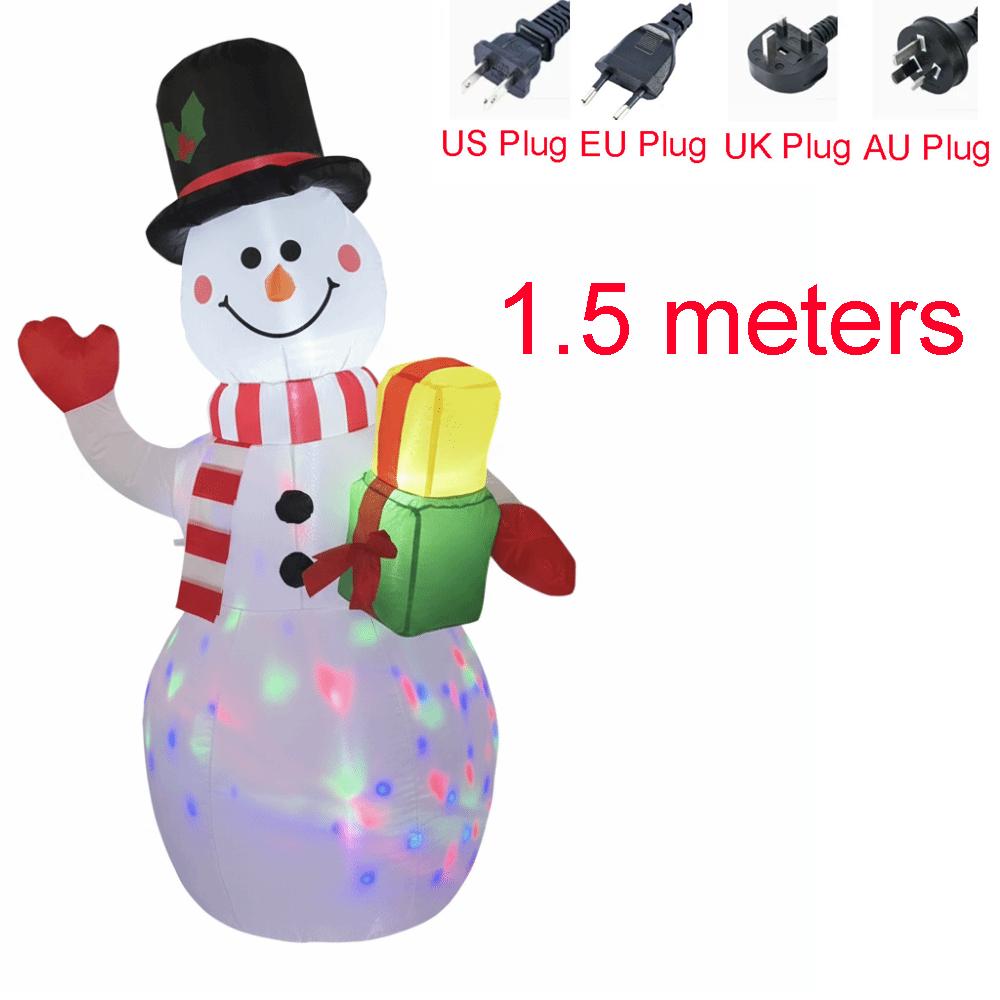 LED Lighted Blow Up Yard Decor Waterproof Christmas Decorations Christmas Inflatables Outdoor Use