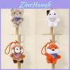 Plush Animal Keychain With Pp Cotton Filling For Kids And Adults