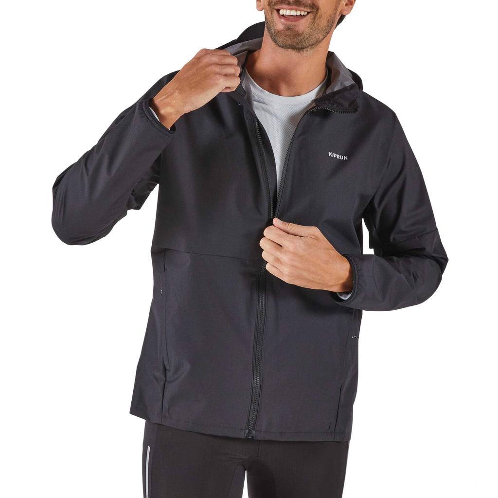 DECATHLON Jackets Men's Smoky Black Hooded Moderate Other 8852455