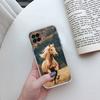 Fine Horse Transparent Phone Case for Motorola Moto G40 G04 G05 One Ace Action  Fusion + Plus Hyper Macro Vision Zoom