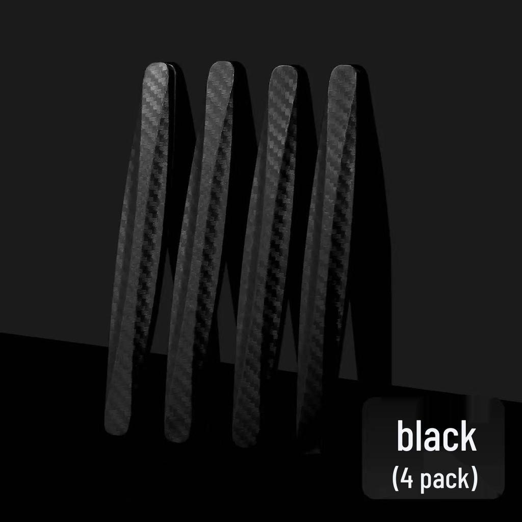 Bara de Protecție Auto Universală din Fibră de Carbon, Bandă Anti-Coliziune și Anti-Zgârieturi