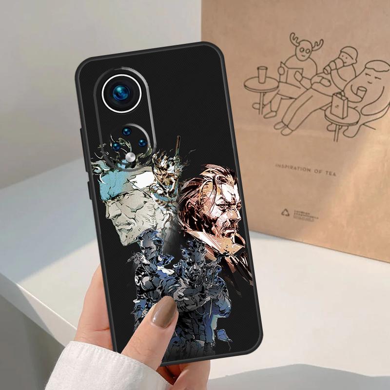 Metal Gear Solid Case For Honor Magic 7 6 5 Lite Cover For Honor 200 400 Pro 50 70 90 X9 X8a X8b X9a X9b X9c