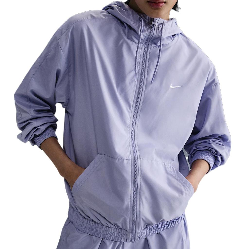 Nike Sportswear Classic Wovens Women's Loose Uv Hooded Jacket FV6299-533