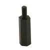 Black Nylon M4 Hex Head Spacer Screw for Insulation and Support