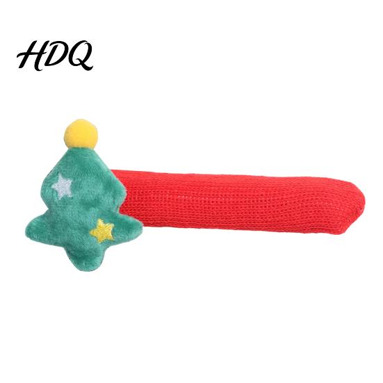 Christmas Gift for New Home Knitted Doorknob Covers Santa Reindeer Decor Anti‑Slip Protector Sleeves