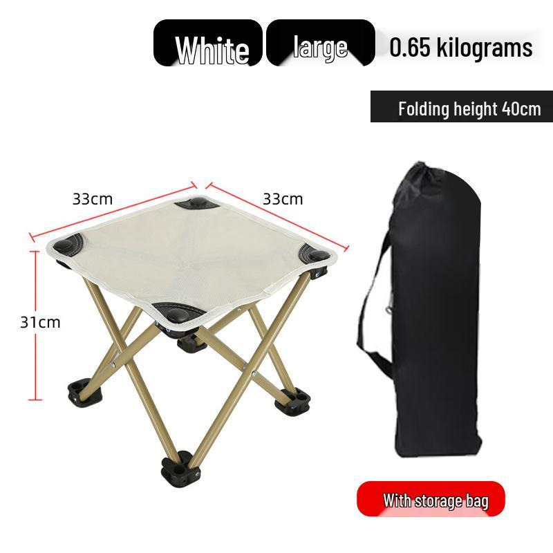 Portable Outdoor Folding Chair for Fishing, Camping, BBQ, Home Use, Kids, and Art Sketching