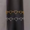 European & American Beach Vacation Heart Anklet - Hollow Heart Chain Jewelry for Women