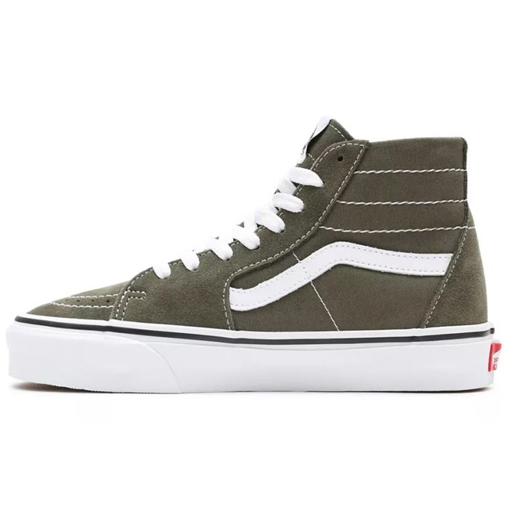 Vans Sk8 Tapered High-Top Skate Shoes Unisex Sneakers Dark-Green VN0A4U160FI