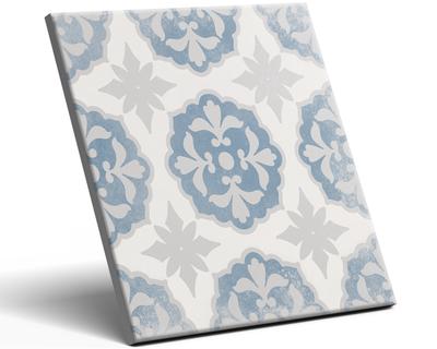 Decorative Porcelain Stoneware Tile Patchwork Floral Pisa 20X20 Cm Class I