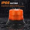Car Truck Roof Top Warning Light Emergency LED Strobe Light Flashing Beacon With Magnetic Base For Security Auto 12V 24V