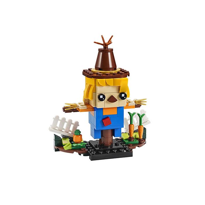 LEGO BrickHeadz Thanksgiving Straw Man Building Block Figures 0 300pcs 40352