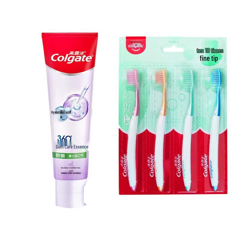 Colgate 360 Gum Care Toothpaste & Toothbrush Set