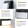Outdoor Indoor Wall Light Motion/NO Sensor LED Wall lamp IP55 Waterproof AC85-265V ABS 16/30W For Porch Railing Fence Yard Patio