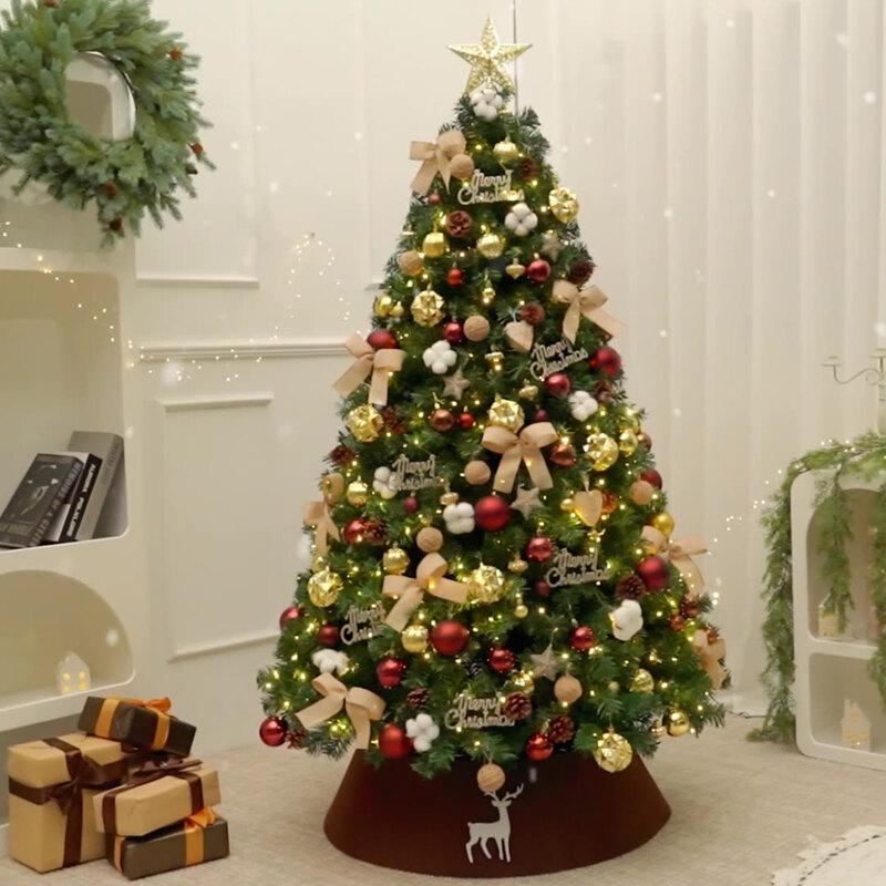 Large 2025 Christmas Tree Decoration with Lights