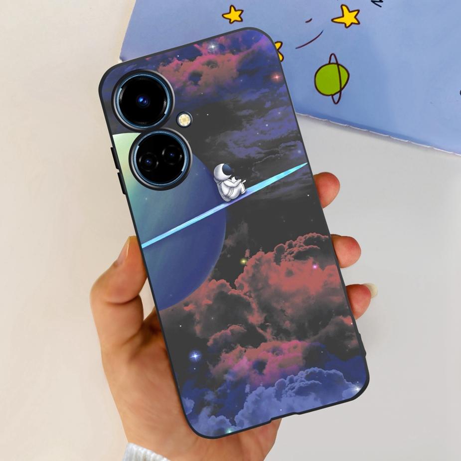 For Tecno Camon 19 Neo Case CH6i New Fashion Painted Cover Soft Silicone Phone Case For Tecno Camon 19 Pro 5G Camon19 Neo Bumper