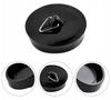 Plug for bathtub sink shower tray siphon 45 mm Black