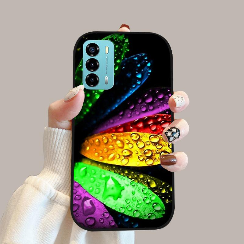 Für ZTE Blade V40 Vita Mode Hülle 8045 Weiche Silikon Rückseite Für ZTE Blade A72 Hülle A 72 4G Handy Schutzhülle Fundas Para