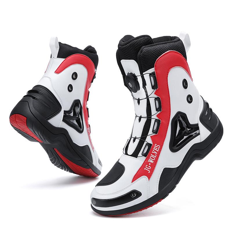 Motorcycle Shoes Riding Men's Four Season Off-road Boots Racing Travel Equipment