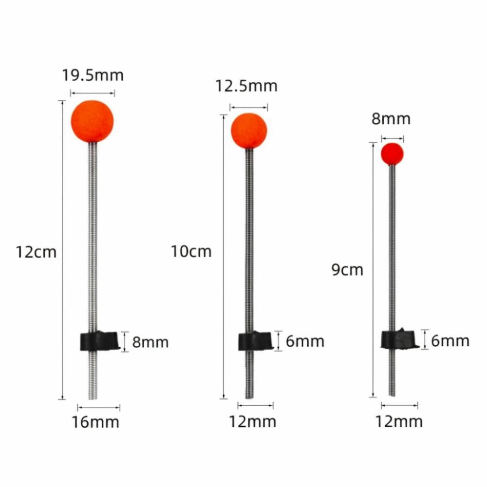 5PCS EVA Fishing Rod Tip Stainless Steel Ice Fishing Pole Tip Ice Fishing Rod Tip Ice Fishing
