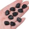12x15mm Frosted Glass Faceted Beads for DIY Bracelets & Necklaces