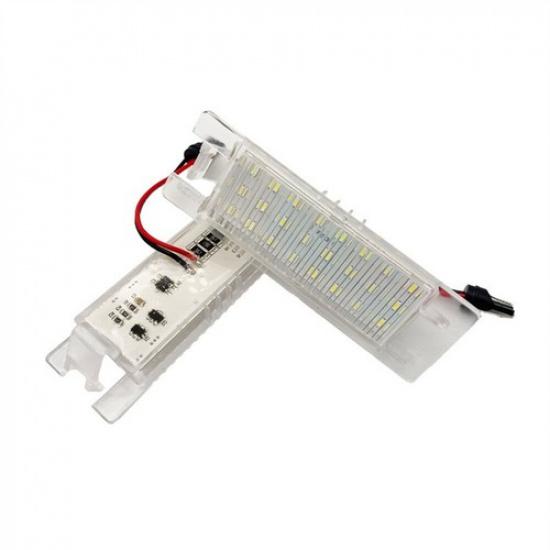 2PCS License Plate Light Rear Lamps 20944894 6223508 For Opel Vauxhall Chevrolet