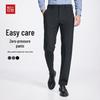 Hodo Men's Autumn/Winter Easy-Care Commuter Trousers
