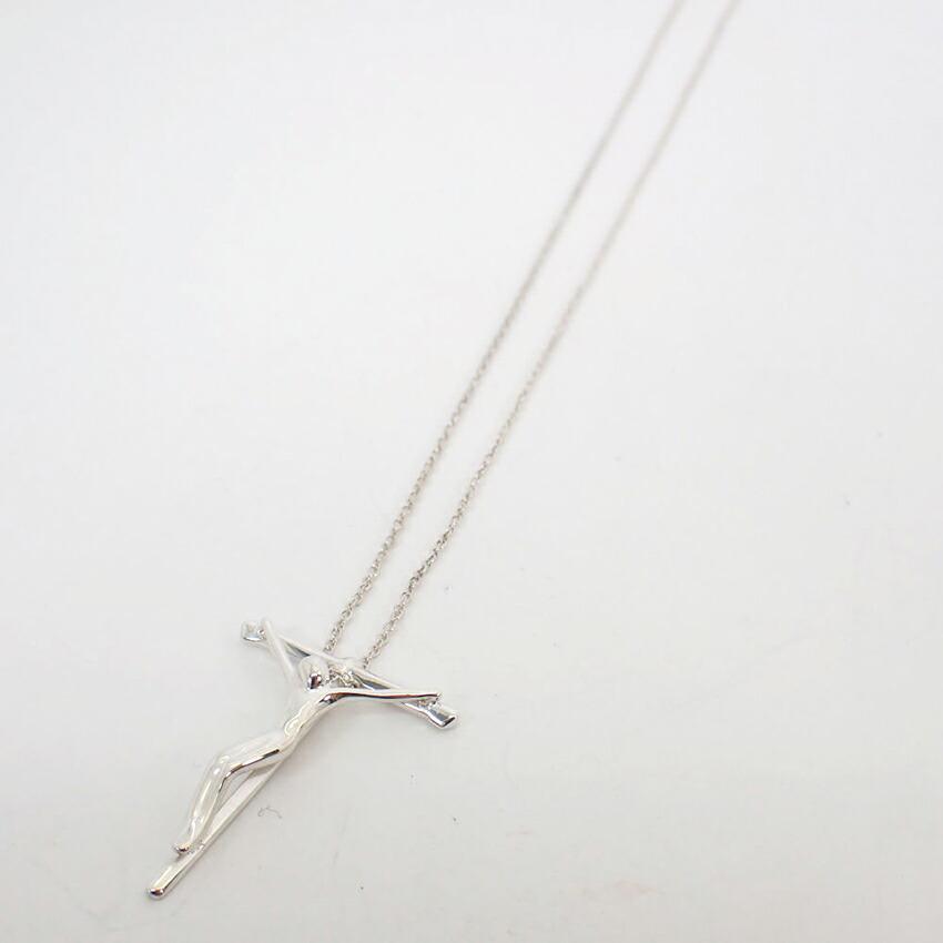 [Used] TIFFANY/Tiffany 925 Rosary Pendant/Necklace/g405-67