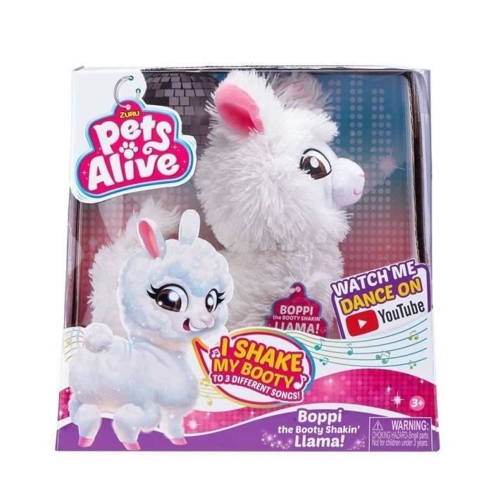 Pets alive peluche lama boppi qui twerk