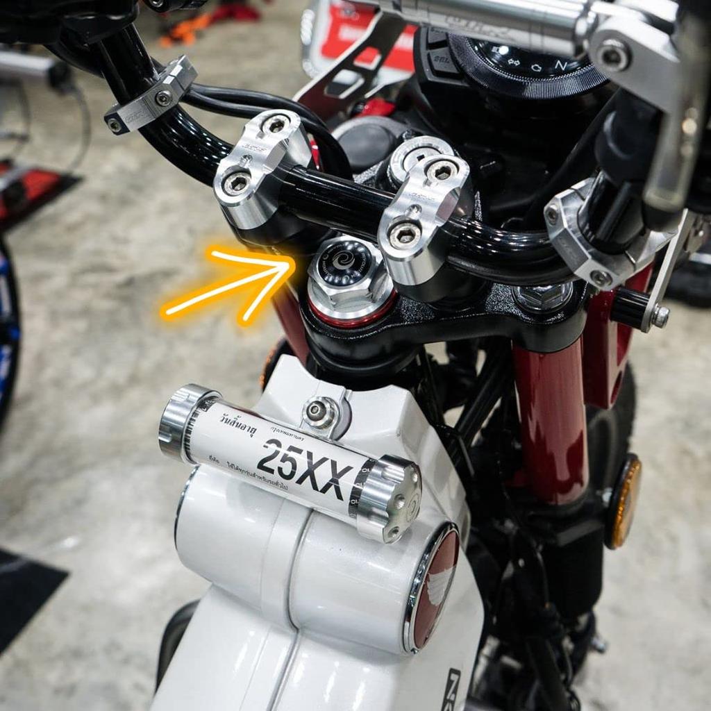 Revolution Steering Stem Nut Stem Bolt Honda Ducks DAX125 Hunter Cab CT125 Monkey 125