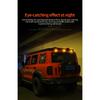 Roof light LED solar remote control wiring free flash, car navigation light, motorcycle flashing light, warning light