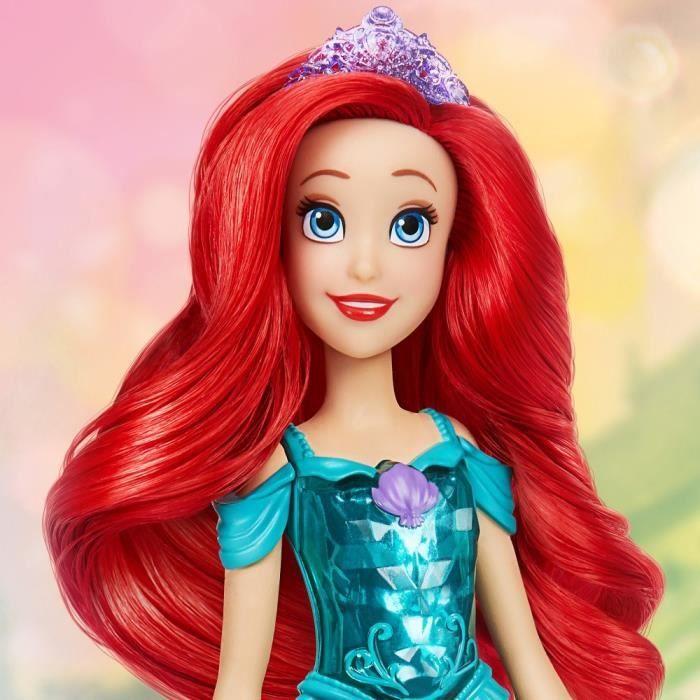 DISNEY PRINCESSES - Poussière d'étoiles - Poupée Ariel avec jupe et accessoires - jouet pour enfants - à partir de 3 ans - V2