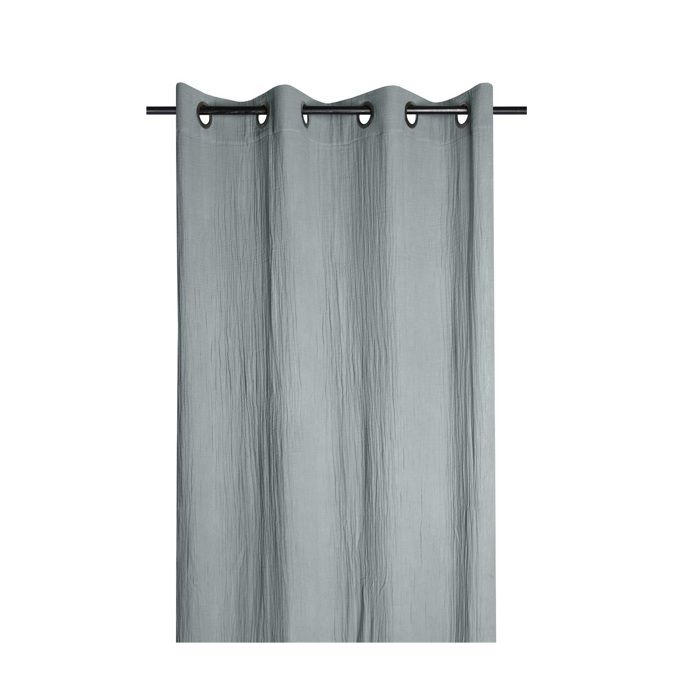 Rideau en gaze de coton 140 x 260 cm Pop colors sauge