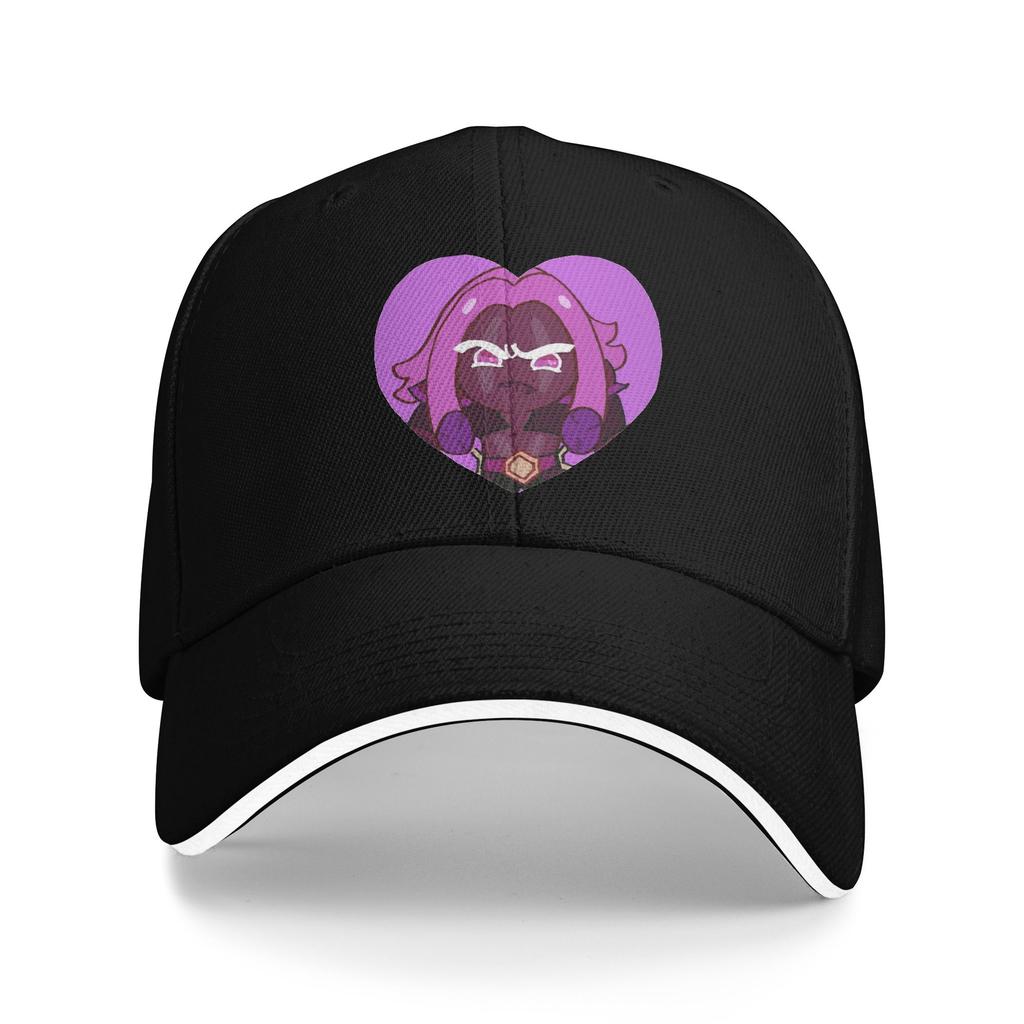 Shadow Milk Cookie Baseball Caps Fashion Cookie Run Kingdom Sandwich Hat Unisex Women Adjustable Headwear Outdoor