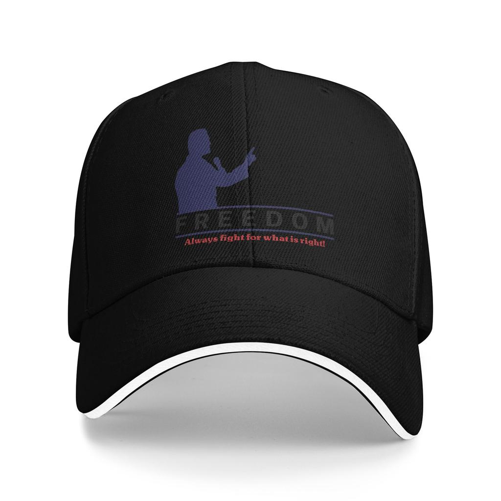 FREEDOM CHARLIE KIRK Cappellino da Baseball Solare Estivo y2k Carino Cappellino da Trucker per Adulti Unisex Sport all'Aperto Cappellini da Baseball