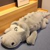 Grande Coccodrillo Sezione Sdraiata Cuscino Peluche Tappetino Coccodrillo Peluche Animale Morbido Ripieno Giocattolo Bambole Peluche Cartoon Regalo Bambini Ragazza