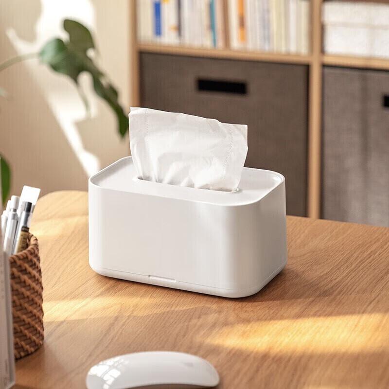 Desktop Multi-functional Plastic Tissue Box