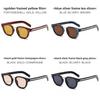 Retro Oval Sunglasses With Lenses And Frame For Outdoor Sports Fashion